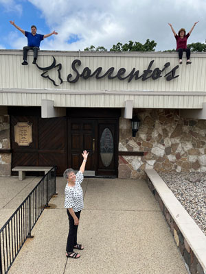 Outside Sorrentos