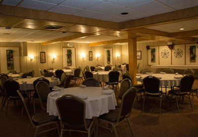 Lower level dining room